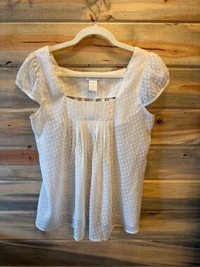 Worthington white tank blouse
